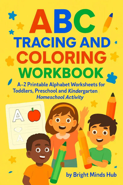 Alphabet Tracing & Coloring Workbook