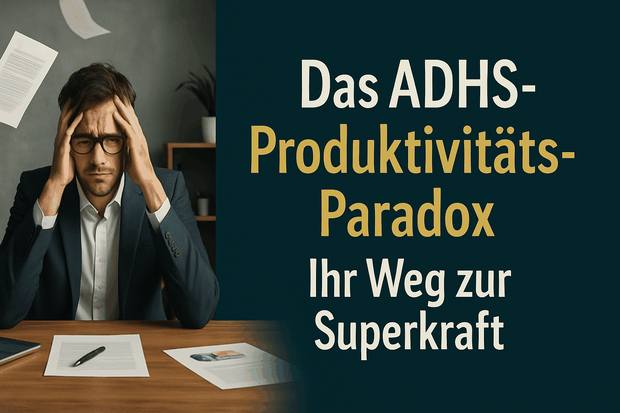Das ADHS-Produktivitäts-Paradox