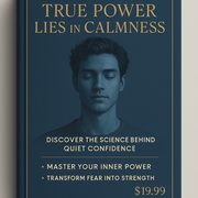 The Psychology of Quiet Power: Why Calm Confidence Instills the Deepest Fear