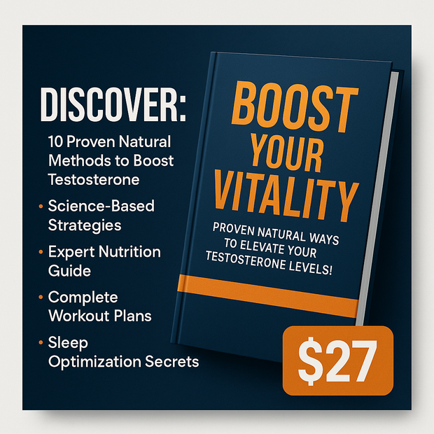Boost Your Vitality: Proven Natural Ways  to Elevate Your Testosterone Levels!